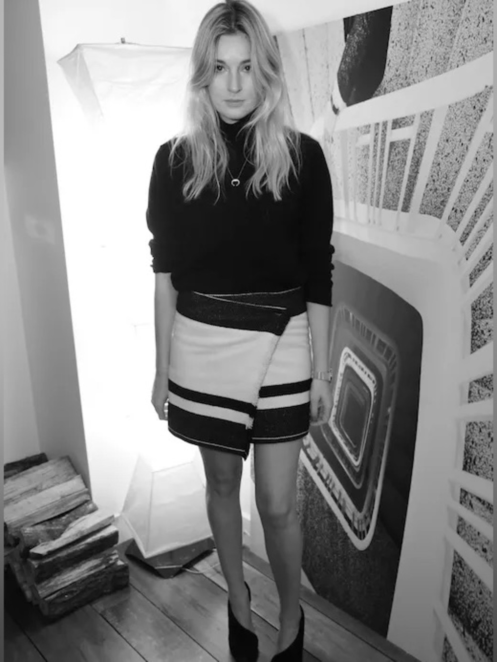 Isabel Marant Runway Wool Wrap Blanket Skirt. Isabel Marant Adelaide Mini Skirt.